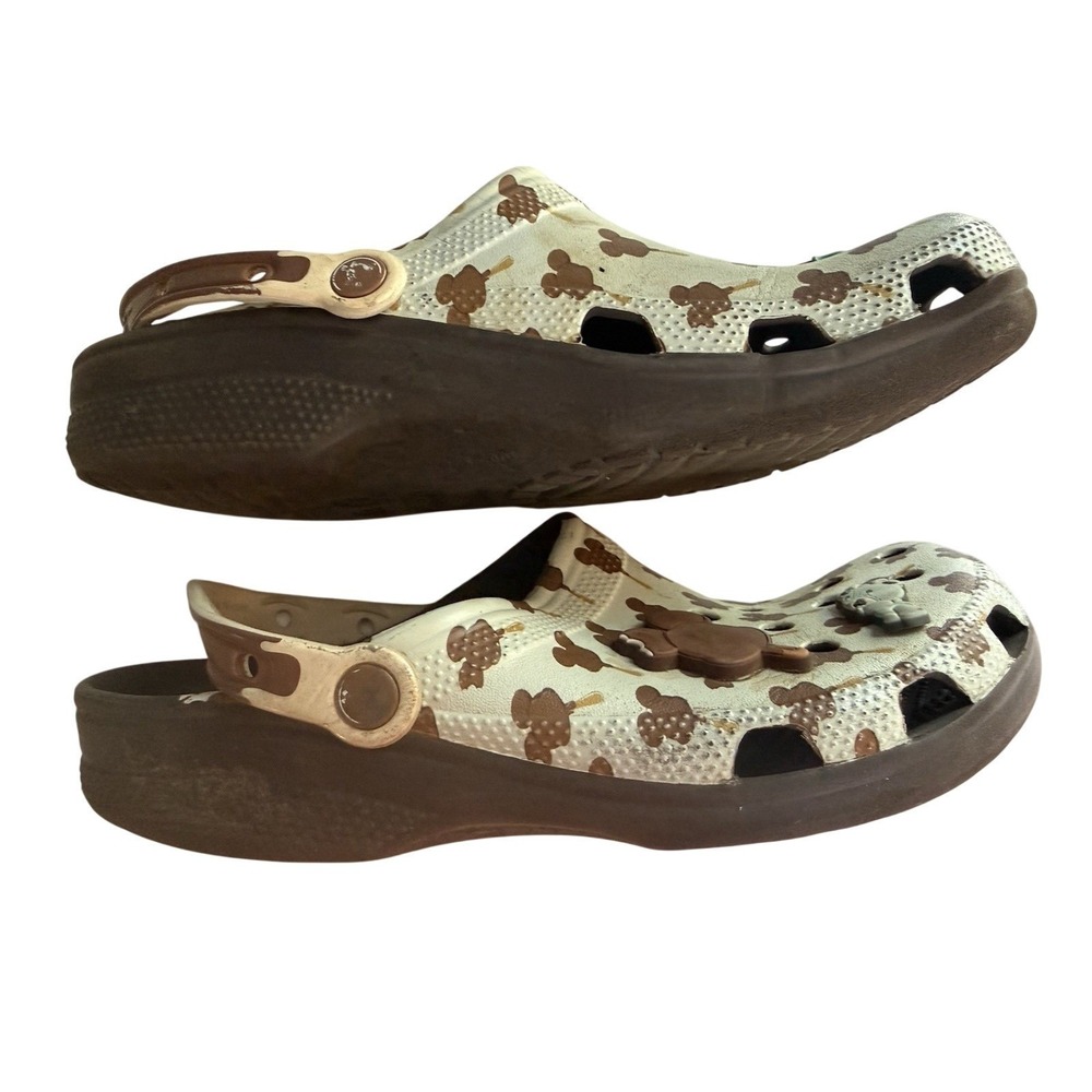 Disney Parks Mickey Mouse Ice Cream Bar Clogs Adult Crocs (W-11 M-9) - Picture 3 of 7
